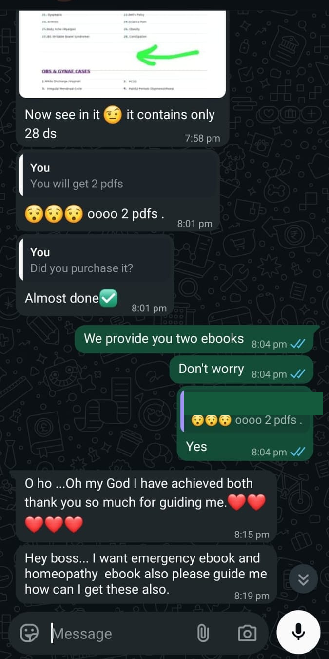 Buyer conversation